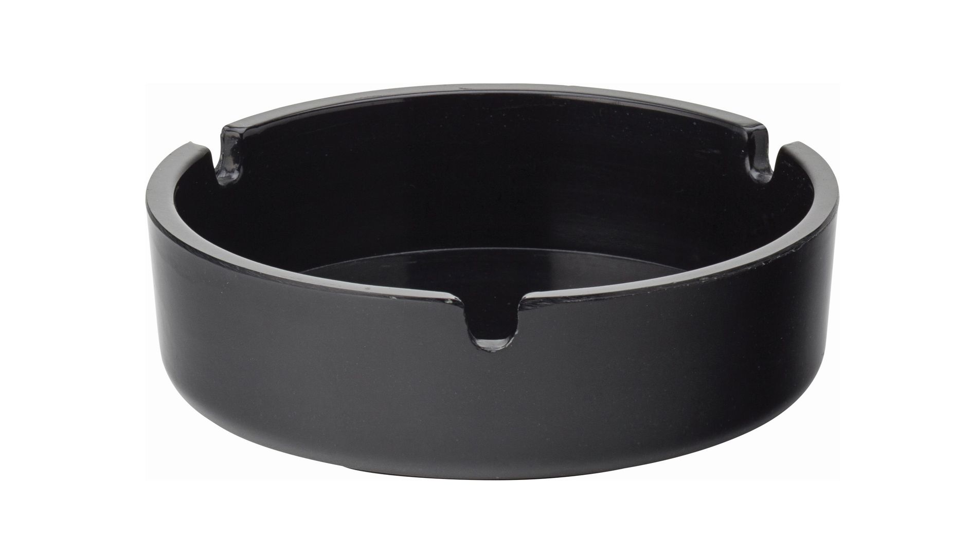 Black Melamine Ashtray 4